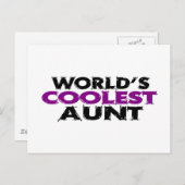 世界クール叔母 ポストカード (正面/裏面)