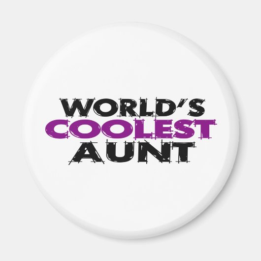 世界クール叔母 マグネット (正面)