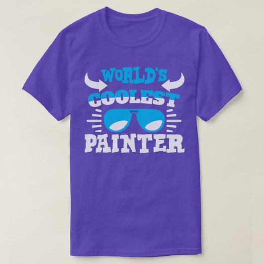 世界クール画家 Tシャツ (デザイン正面)