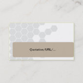 世界グローバルグローブ国際的企業のル 名刺 (裏面)