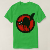 世界サボ虎猫 Tシャツ (デザイン正面)