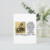 世界サービス人間の引用文を発見 ポストカード (スタンド正面)