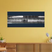 世界シリーズの第1弾、1924年ゲーム1 キャンバスプリント (インサイチュ (リビング))