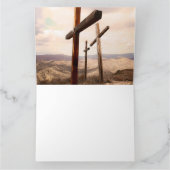 世界ジャンボサイズのグリーティングカードを希望 カード (内部)