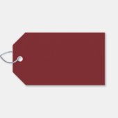 世界スタイリッシュにクリスマスの喜びリース ギフトタグ (裏面横)