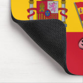 世界スペインのワールドカップの紋章付き外衣はマウスパッドをむしゃむしゃ食べます マウスパッド (コーナー)