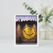 世界スマイルデー® 2016はがき ポストカード (スタンド正面)