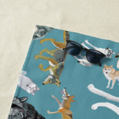 世界ターコイズ群 ビーチタオル (インサイチュ)