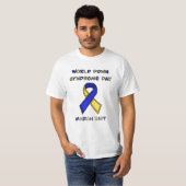 世界ダウン症候群の日 3月21日 Tシャツ (正面フル)