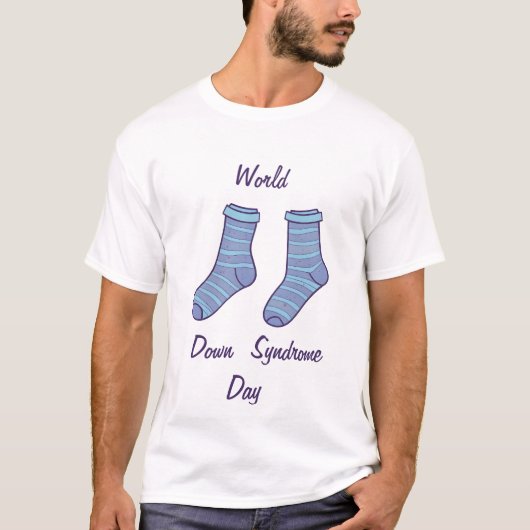 世界ダウン症候群の日 Tシャツ (正面)