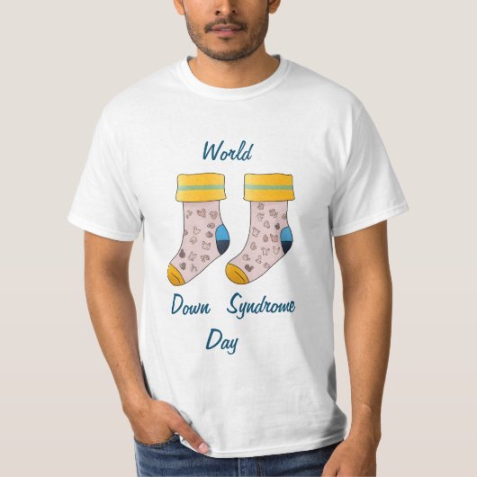 世界ダウン症候群の日 Tシャツ (正面)