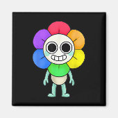 世界ダンディの衣装と大人の子供へクリスマ マグネット (正面)