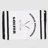 世界チャンピオンゴルファー ゴルフタオル (横)