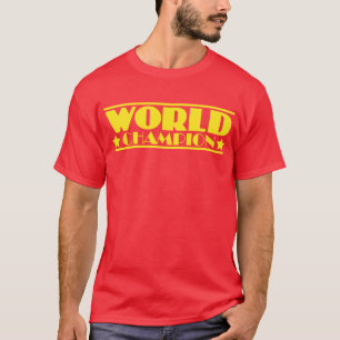 世界チャンピオンシャツ Tシャツ