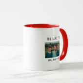 世界パーソナライズされたのおばあちゃんクリスマスマ最高のグ マグカップ (正面右)