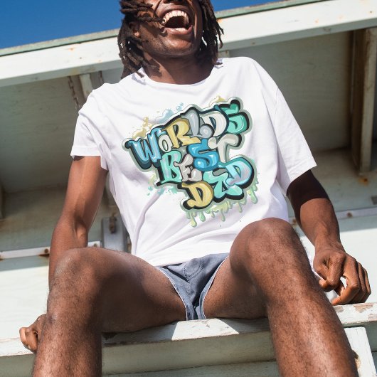 世界パーソナライズされたの最高のパパTシャツ Tシャツ