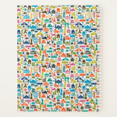 世界パーソナライズされたを旅する プランナー手帳 (裏面)