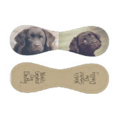 世界パーソナライズされた最大の犬パパ父の日 野球ボール (パネル)