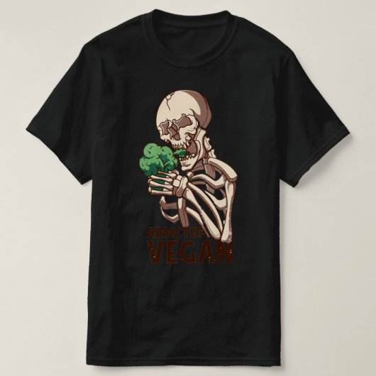 世界ビーガン日幸せな世界ビーガン日未来i tシャツ (デザイン正面)