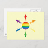 世界プライド ポストカード (正面/裏面)