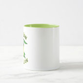 世界ベジタリアンデー – Eat Green Live Clean マグカップ (中央)