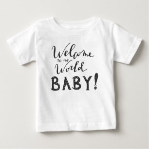 世界ベビーへようこそ! ベビーTシャツ