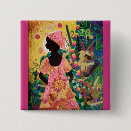 世界ボタンのライト 缶バッジ