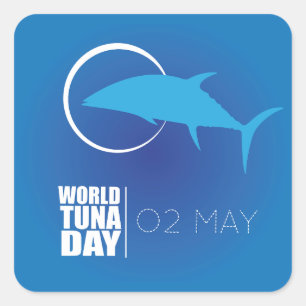 世界マグロの日5月2日 スクエアシール