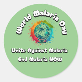 世界マラリアの日 – マラリアに対するユナイト ラウンドシール