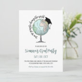 世界ミニマルシンプル主義の卒業証書を変える 招待状 (スタンド正面)