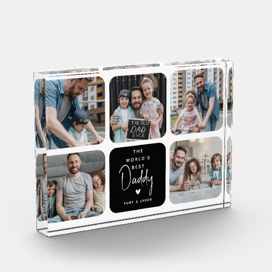 世界モダンのダディ最高のフォトコラージュ フォトブロック (左)