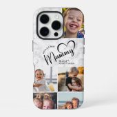 世界モダンのミイラ最高のミの贈り物の写真Marble iPhoneケース (裏面)