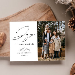 世界モダンの写真への喜び シーズンカード