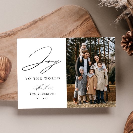 世界モダンの写真への喜び シーズンカード