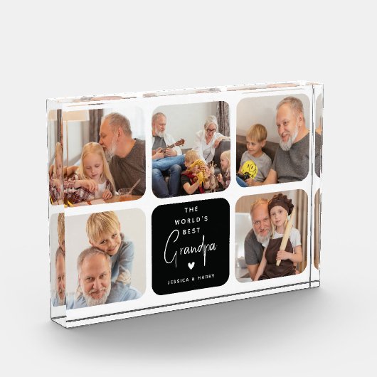 世界モダンの大物最高の写真コラージュ フォトブロック (左)