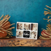 世界モダンの母最高の5写真コラージュ フォトプラーク (側面)