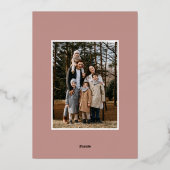 世界モダンへの喜び4写真 箔シーズンカード (裏面)