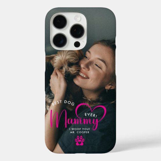 世界モダン犬ミラ最高のミのギフト写真 Case-Mate iPhoneケース (裏面)