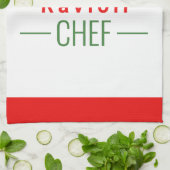 世界ラビオリ最高のシェフ- パーソナライズされた キッチンタオル (折り畳み)