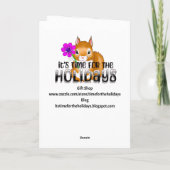 世界レムールデー ハッピーレムールデー|10月の最終金曜日 カード (裏面)