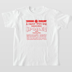 世界一かわいいいじわるじいじ Tシャツ