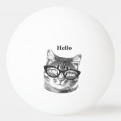 世界一かわいい猫の卓球ゲーム 卓球ボール (正面)