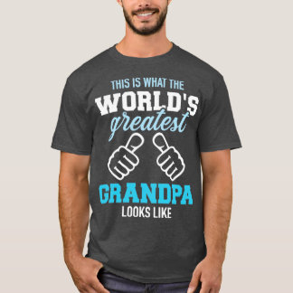 世界一のおじいさんはこんなふうだ Tシャツ