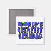 世界一のおじいさん マグネット (正面/裏面)