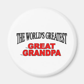 世界一のおじいちゃん素晴らし マグネット