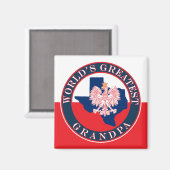 世界一のおじいちゃん マグネット (正面/裏面)