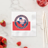 世界一のおじいちゃん 縁ありカクテルナプキン (インサイチュ)