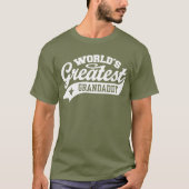 世界一のおじいちゃん Tシャツ (正面)