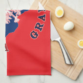 世界一のおばあちゃん キッチンタオル (四つ折り)