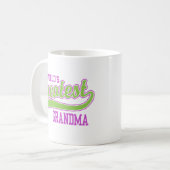 世界一のおばあちゃん コーヒーマグカップ (正面左)